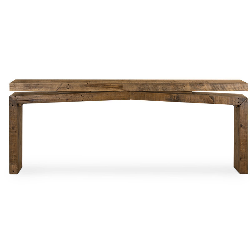 Foundry Select Henn 78.75'' Solid Wood Console Table Wayfair Canada